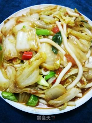 醋溜白菜的做法步骤：9