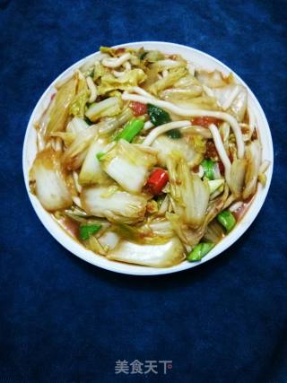 醋溜白菜的做法步骤：12