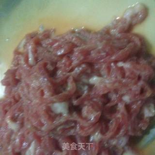 京酱肉丝的做法步骤：5