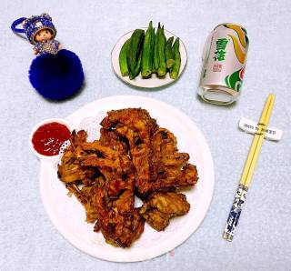 香辣鸡叉骨的做法步骤：12