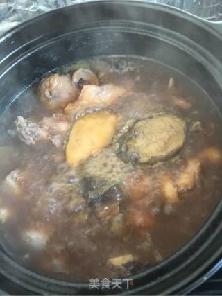鲍鱼炖鸡的做法步骤：9