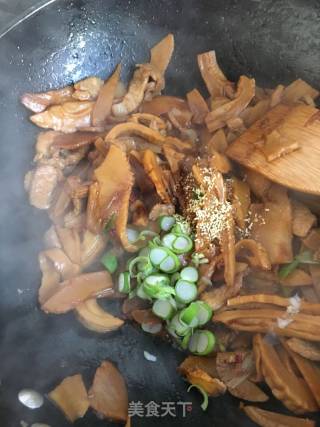 肉片炒竹笋的做法步骤：7