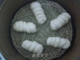 玉米面火腿鱼松卷的做法步骤：8