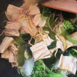 懒人牛肉酱拌面的做法步骤：2