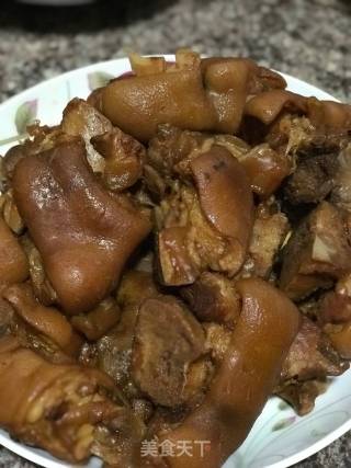 电饭煲猪蹄的做法步骤：7