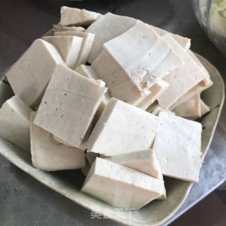 花样白菜豆腐汤的做法步骤：3