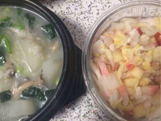 石锅咸粥的做法步骤：7