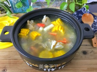 筒骨玉米山药煲的做法步骤：13