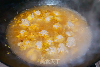 酸汤牛肉丸的做法步骤：12