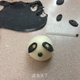 熊猫豆沙包的做法步骤：11