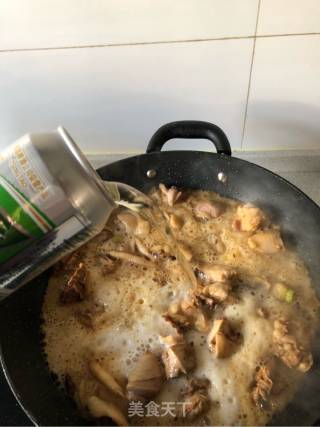 啤酒魔芋豆腐炖鸡的做法步骤：7