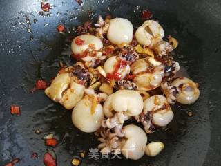 酱炒墨鱼仔的做法步骤：10