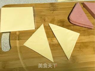 吐司三角包的做法步骤：8
