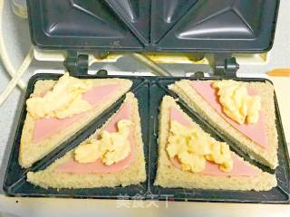 吐司三角包的做法步骤：11