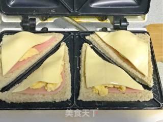 吐司三角包的做法步骤：12