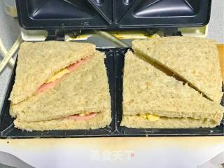 吐司三角包的做法步骤：13
