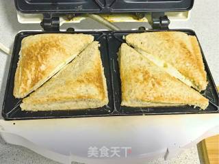 吐司三角包的做法步骤：16