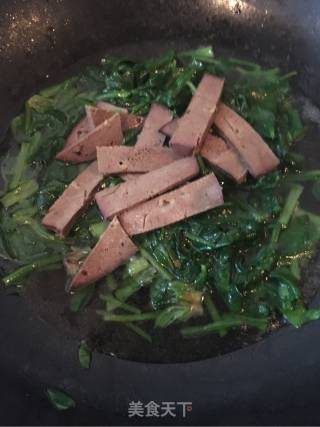 菠菜猪肝汤的做法步骤：6