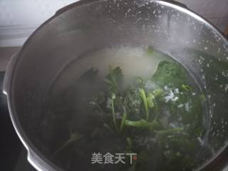 冬寒菜稀饭的做法步骤：6