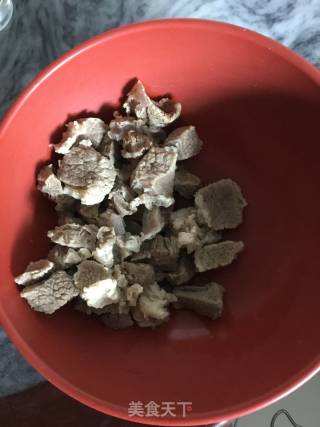 番茄萝卜牛腩炖的做法步骤：5