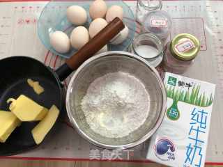 粉红泡芙的做法步骤：1