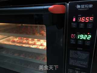 粉红泡芙的做法步骤：16