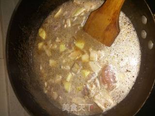 土豆炖猪肉的做法步骤：6