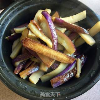 鱼香茄子煲的做法步骤：6