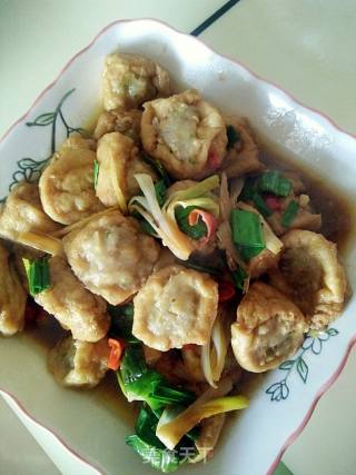 红烧酿豆腐的做法步骤：8