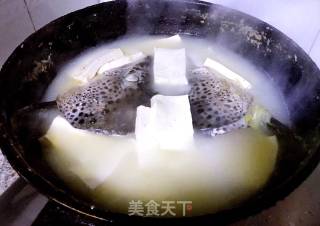 三文鱼头炖豆腐的做法步骤：9