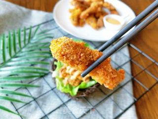 酥炸鳗鱼条的做法步骤：3