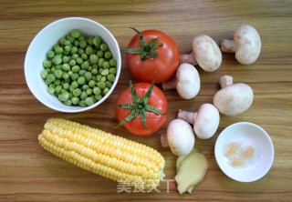 素烩玉米羹的做法步骤：1