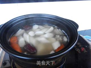 山药羊排汤的做法步骤：5