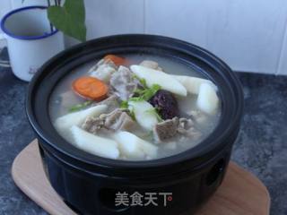 山药羊排汤的做法步骤：7