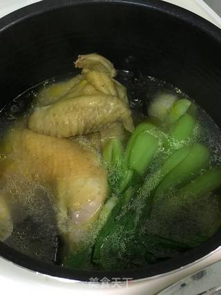 电饭煲鸡汤的做法步骤：10