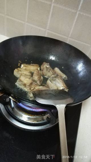 柴把肉的做法步骤：2