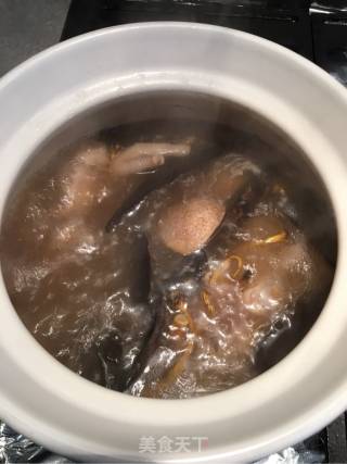 石斛灵芝陈皮煲排骨的做法步骤：5