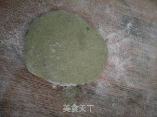 抹茶全麦芝麻饼(烤箱版)的做法步骤：6