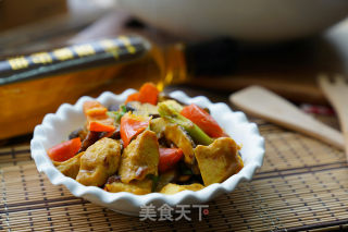 鱼饼香菇小炒的做法步骤：7
