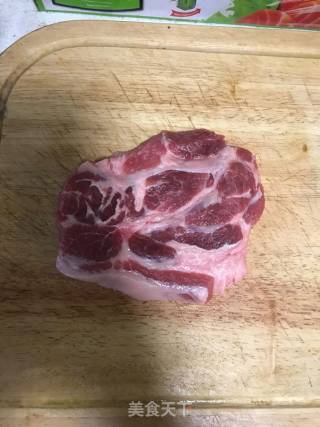 香烤梅花肉的做法步骤：1