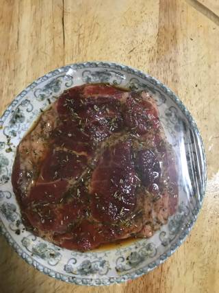 香烤梅花肉的做法步骤：7