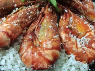 原味盐焗大虾的做法步骤：11