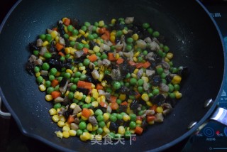 豌豆小炒的做法步骤：7