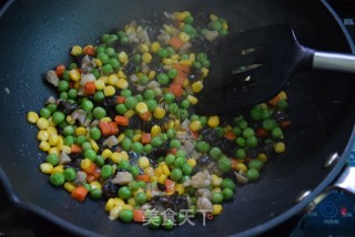 豌豆小炒的做法步骤：9