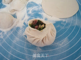 酱肉韭菜馅饼的做法步骤：6