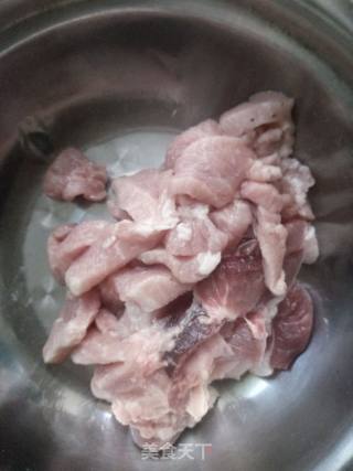 蘑菇炒肉片的做法步骤：5