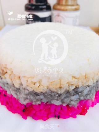 双酱米饭蛋糕的做法步骤：6
