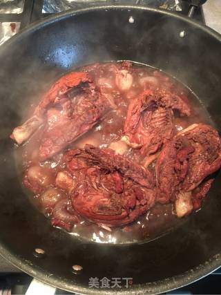 红酒小公鸡的做法步骤：9