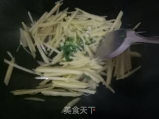 家常土豆丝的做法步骤：3