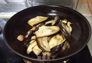 咸鱼紫苏煮茄子的做法步骤：5